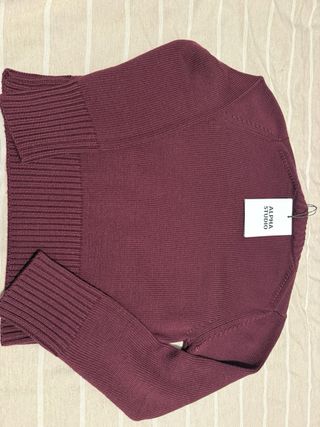 Jersey Alpha Studio Lana Rojo