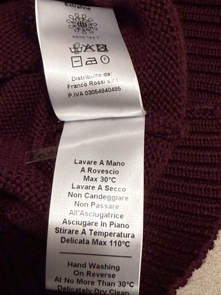 Jersey Alpha Studio Lana Rojo