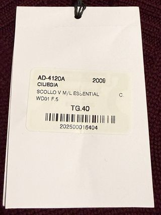 Jersey Alpha Studio Lana Rojo