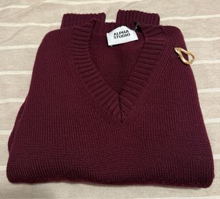 Jersey Alpha Studio Lana Rojo