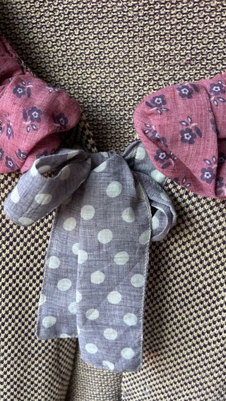 Chaqueta Ian Mosh burdeos y beige