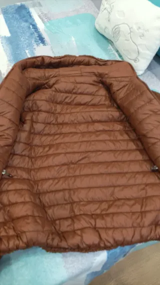 Cazadora reversible marrón