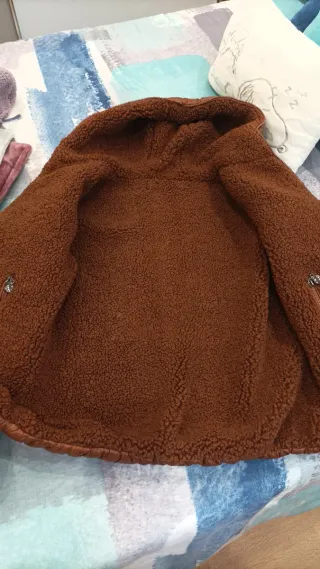 Cazadora reversible marrón