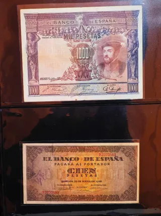 Colección Billetes España