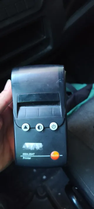 Analizador de combustión Testo 325 M y impresora