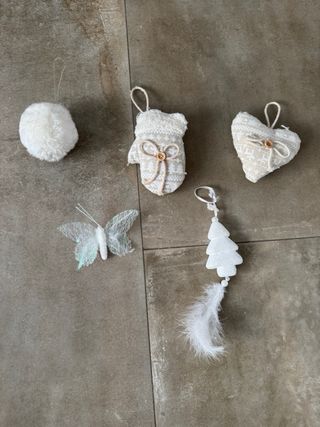 Árbol de Navidad decorado 1,80 de alto.