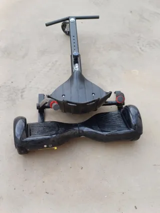 Hoverboard con asiento y manillar