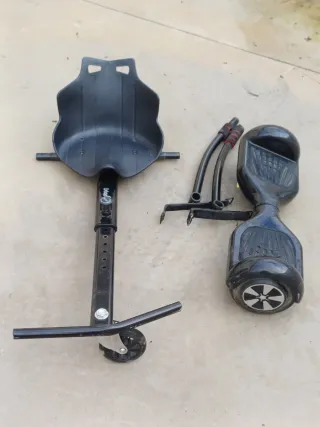 Hoverboard con asiento y manillar