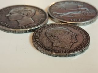 Falsas de época o réplicas monedas españolas