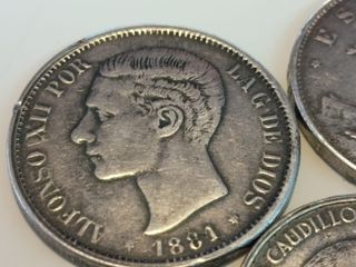 Falsas de época o réplicas monedas españolas