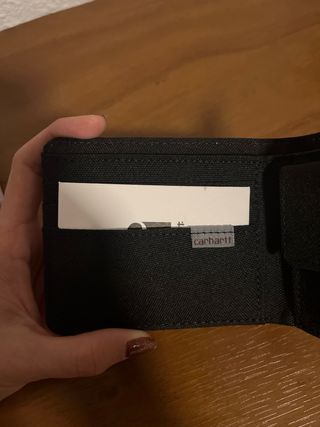 Cartera Carhartt Negra