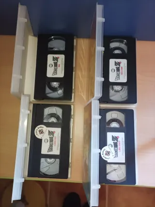 Lote 4 VHS Dragon Ball Z Originales