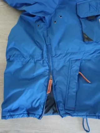 Parka Geographical Norway Boomerang Azul Hombre