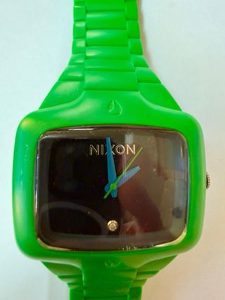 Reloj Nixon Rubber Player Verde