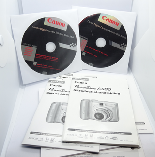 Canon PowerShot A580 8.0MP Fotocamera Digitale