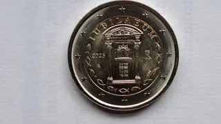 Moneda conmemorativa Italia Jubileo 2025