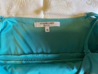 Vestido Studio Classics verde azulado