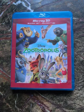 Zootrópolis Blu-ray 3D + 2D Español