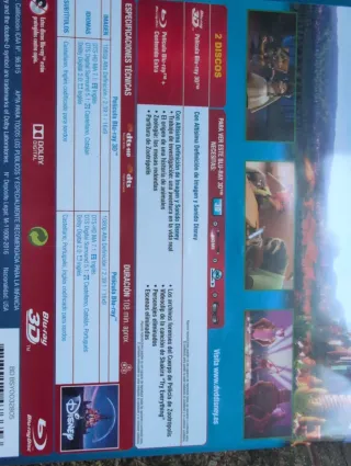 Zootrópolis Blu-ray 3D + 2D Español