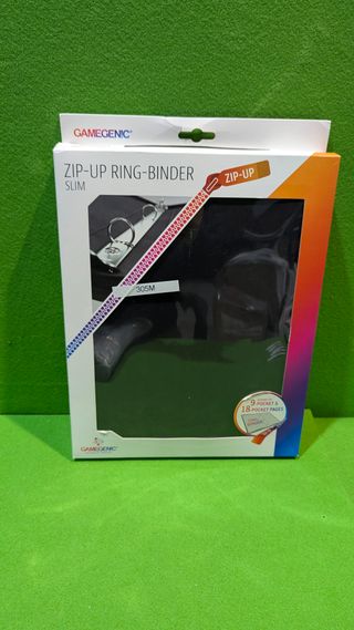 Carpeta anillas cremallera Gamegenic