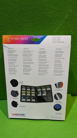 Carpeta anillas cremallera Gamegenic
