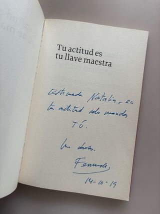 Tu actitud es tu llave maestra