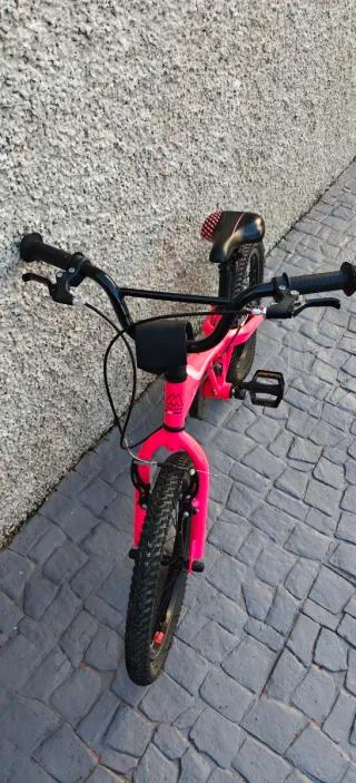 Bicicleta Monty Rosa/fucsia Infantil casi nueva