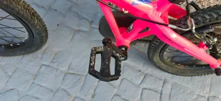 Bicicleta Monty Rosa/fucsia Infantil casi nueva