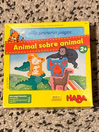 Juego HABA Animal sobre animal 2+
