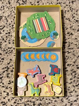 Juego HABA Animal sobre animal 2+