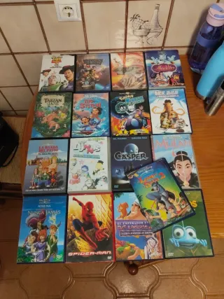 Colección Películas Disney DVD.