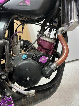 Top AM6 Rosa 74cc Cilindro Culata Culatín