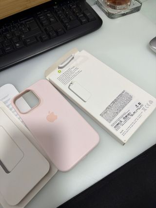 Funda iPhone 15 Pro Max Rosa Apple