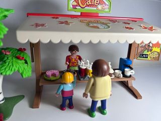 Playmobil Cafetería y Parque