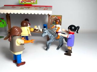 Playmobil Cafetería y Parque