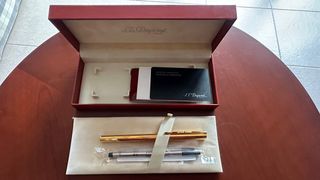 Bolígrafo Dupont Dorado sin estrenar