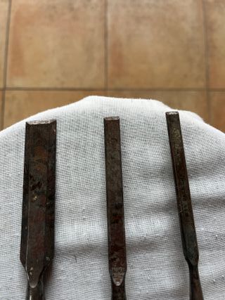 3 Formones Carpintero Madera