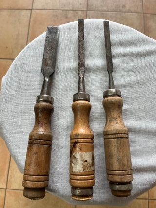 3 Formones Carpintero Madera