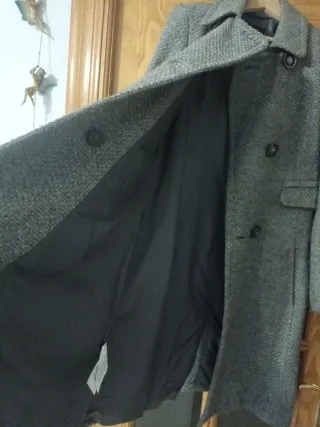 Abrigo de mujer gris