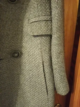 Abrigo de mujer gris