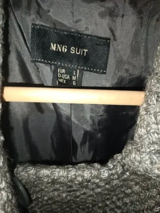 Abrigo de mujer gris