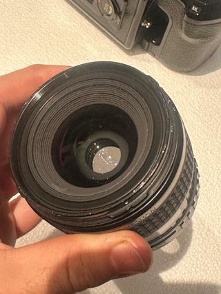 Pentax 645NII Cámara + 3 Lentes + 1 Back