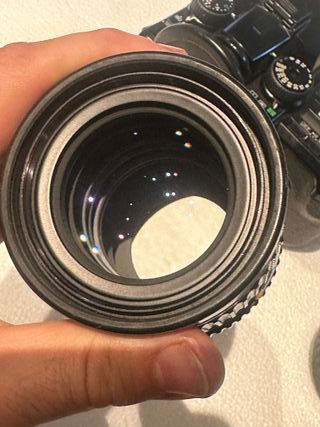 Pentax 645NII Cámara + 3 Lentes + 1 Back