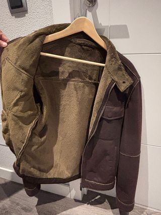 Cazadora Zara Hombre Marrón