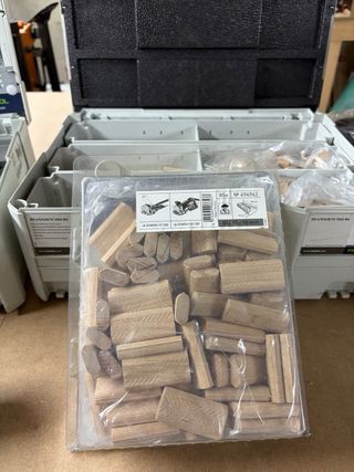 Festool Domino DF 500 Q-Plus + Bigfoot TSO