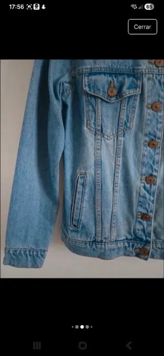 Cazadora vaquera Bershka