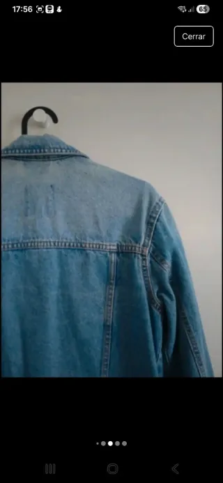 Cazadora vaquera Bershka