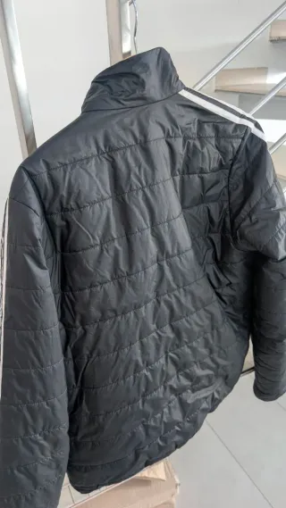 Chaqueta Adidas Negra Deportiva Plumas