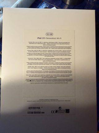 Impeccabile iPad 8ª Generazione Argento/Grigio Siderale