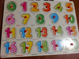 5 Puzzles Infantiles de Madera